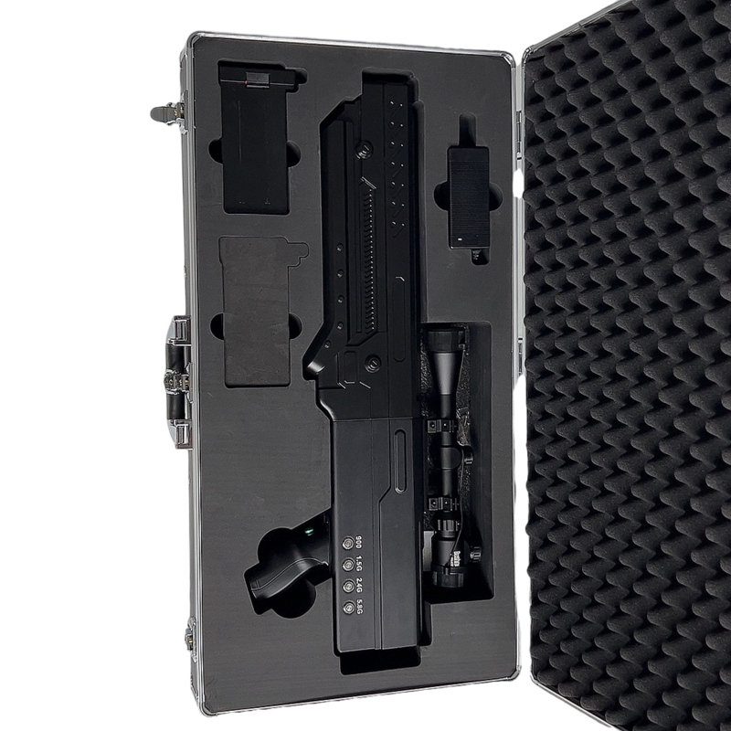  岳西手持便携式枪型低空防御反制四通道B型