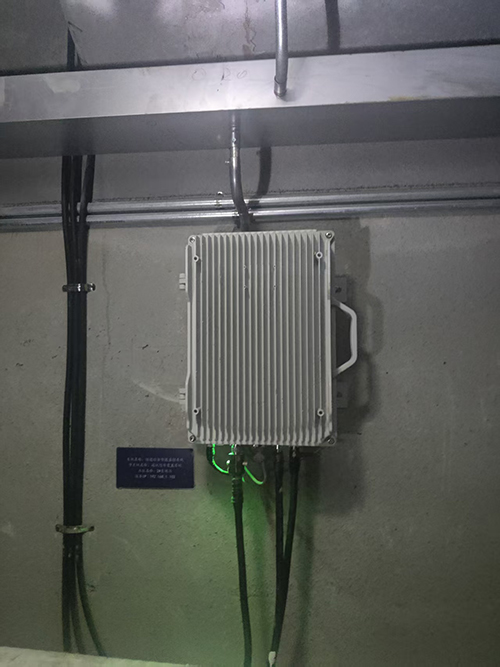  岳西电力管廊覆盖漏缆方式案例